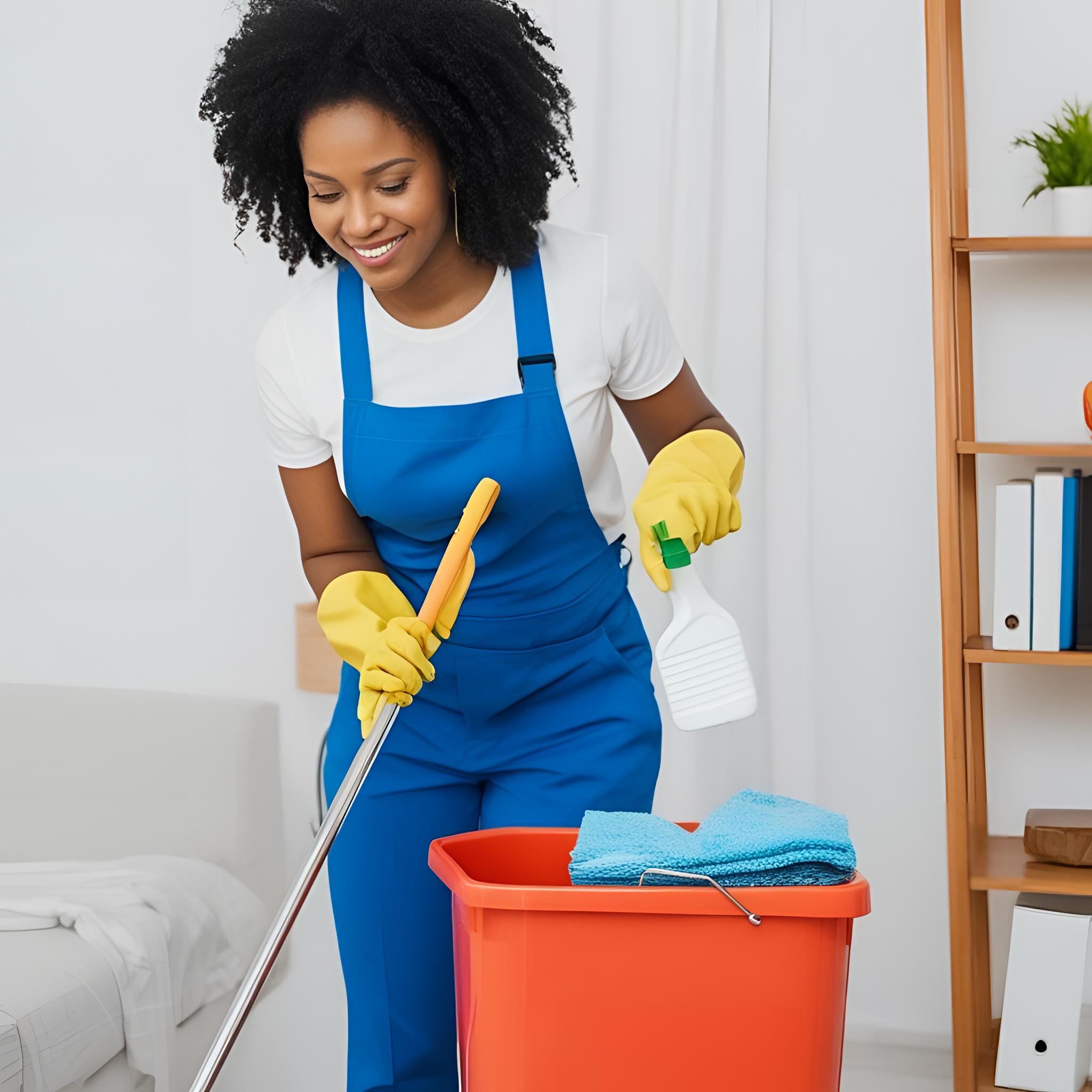 woman doing cleaning service3